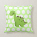 Suche nach grüner dinosaurier kissen Prähistorisch