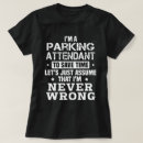 Suche nach parkwächter tshirts Beruf