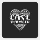 Recherche de travail social autocollants Coeur