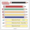 Suche nach schulbedarf aufkleber Bleistift