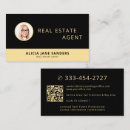 Suche nach broker visitenkarten Schwarz und gold