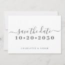 Recherche de simple save the dates Minimal