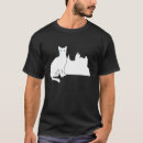 Suche nach weiße silhouette tshirts Katze