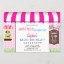Recherche de candy shoppe invitations Fille