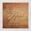 Recherche de music recital invitations Piano