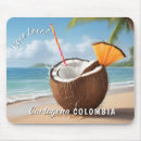 Recherche de noix coco tapis souris Tropical