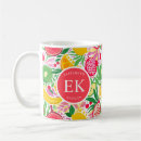 Recherche de motif fruit tasses Agrumes