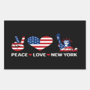 Recherche de drapeau new york autocollants Liberté