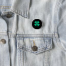 Suche nach klee mit 4 blättern buttons Vierblättriges kleeblatt