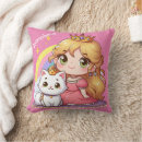 Suche nach die weiße katze kissen Girl