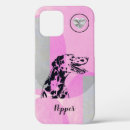 Recherche de chien rose iphone coques Abstrait