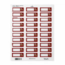 Recherche de blank return address étiquettes adresse retour Blanc