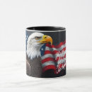 Suche nach weißkopfseeadler tassen Amerikanische flagge