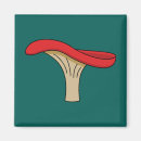 Recherche de champignons rouges magnets Automne