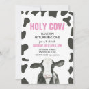 Recherche de vache rose invitations Pour enfants