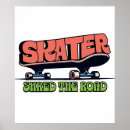 Recherche de skater posters Rétro