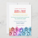 Suche nach regenbogenhochzeit einladungen Modern