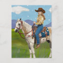 Recherche de fille de cheval cartes postales Équin