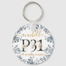 Recherche de proverbes 31 porteclés Floral