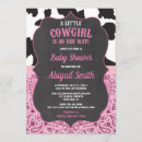 Recherche de rose noir baby shower invitations Vache