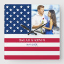 Suche nach amerikanische flaggen wanduhren Blau