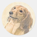 Suche nach langhaarige dackel aufkleber Hund