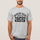 Recherche de meilleur papou monde tshirts Grand père grec
