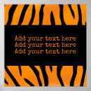 Suche nach tigerstreifen poster Orange