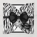 Recherche de zèbre blanc noir invitations Élégant