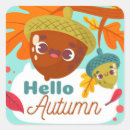 Recherche de glands autocollants Automne