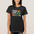 Recherche de teach peace tshirts Enseignant