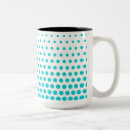 Recherche de pois turquoise tasses Blanc