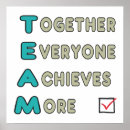 Suche nach erreicht poster Teamarbeit