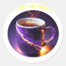 Recherche de caféine autocollants Java
