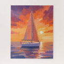 Suche nach segeln puzzle Ozean