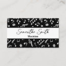 Suche nach musiknoten visitenkarten Musiklehrer