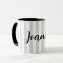 Suche nach graue streifen tassen Monogramm