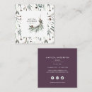 Recherche de fleur violette cartes visite Pour tous