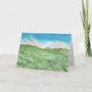 Recherche de bluebonnets vœux cartes Aquarelle
