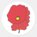 Recherche de poppy autocollants Fleur de pavot