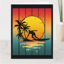 Suche nach vintages surfen karten Sonnenuntergang