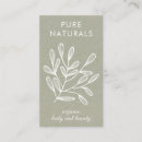 Recherche de botanique moderne cartes visite Vert