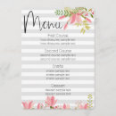 Recherche de menu floral mariage invitations Fête