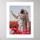 Recherche de monde imaginaire posters Astronaute