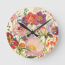 Recherche de fleur pourpre horloges Fleurs de ressort