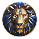 Recherche de lion boutons et poignées de porte Bleu
