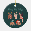 Suche nach weihnachtshunde ornamente Glücklicher feiertag