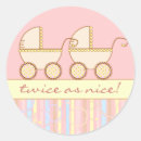 Recherche de poussette de bébé autocollants Chariot