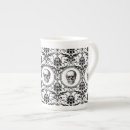 Recherche de crâne gothique tasses Noir et blanc