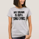 Recherche de song lyrics tshirts Musique